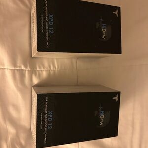 HiDow XPD 12 TENS/EMS Units Lot of 2 w/ Pads & Accessories